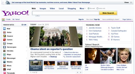 yahoo usa home page|Make Yahoo your homepage .